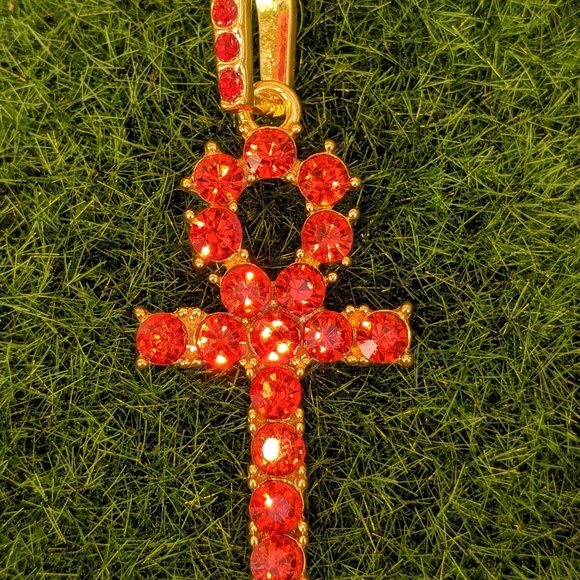 🆕Egyptian Ankh & 20" Cuban Chain - Picture 6 of 7